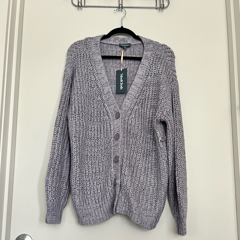 NWT Modcloth Purple Sweater